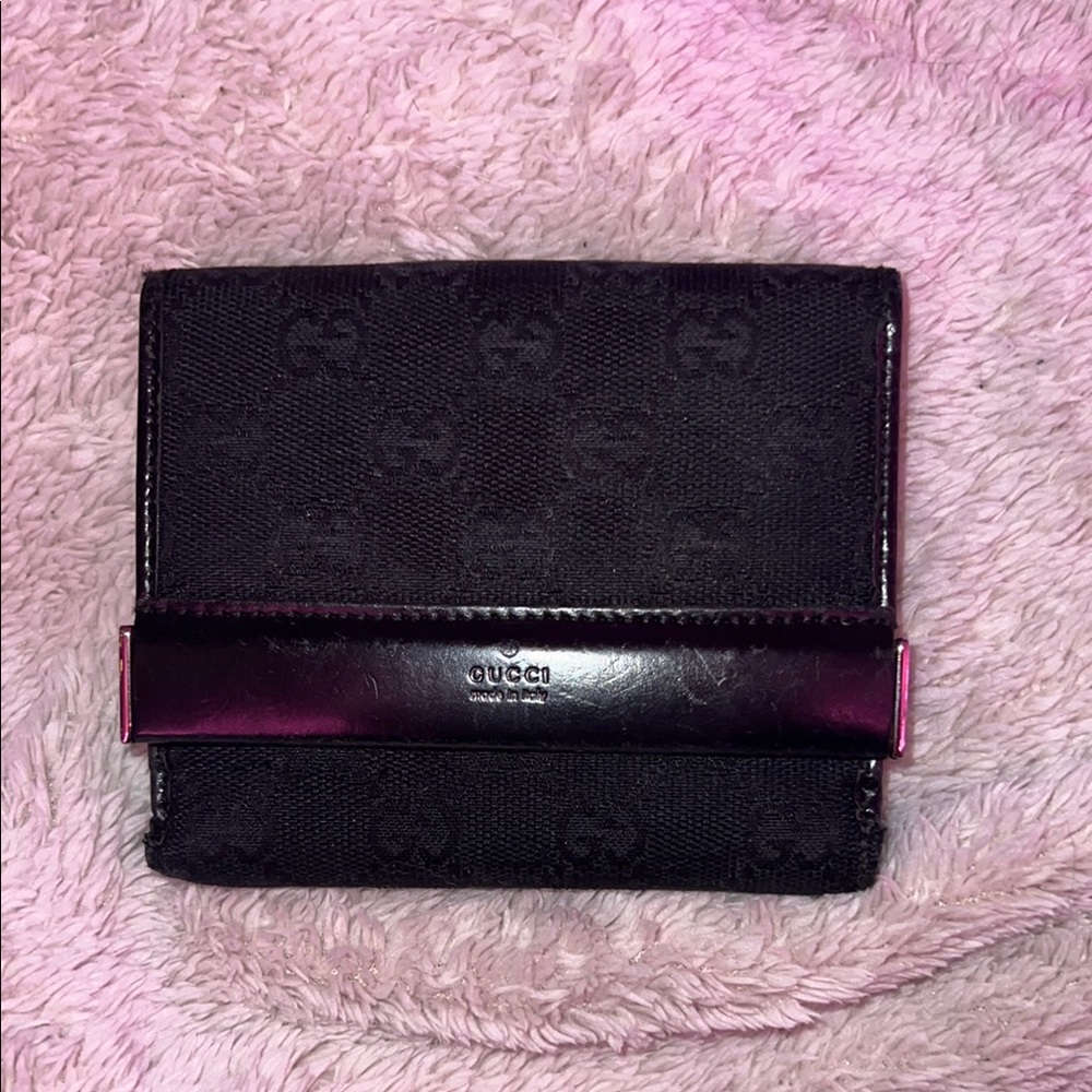 gucci vintage french wallet